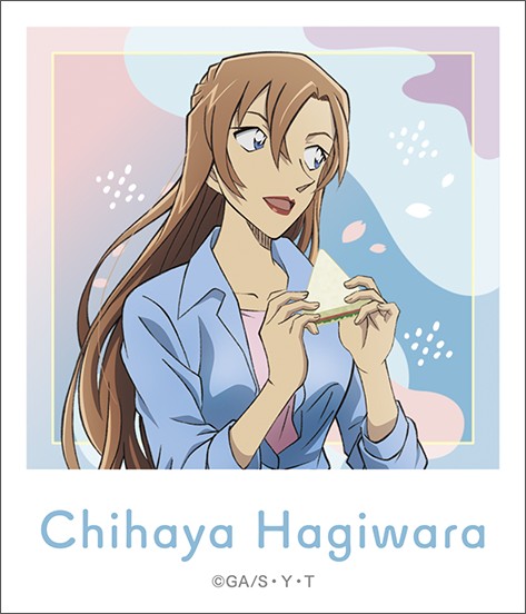 名探偵コナン ステッカー／萩原千速、お花見